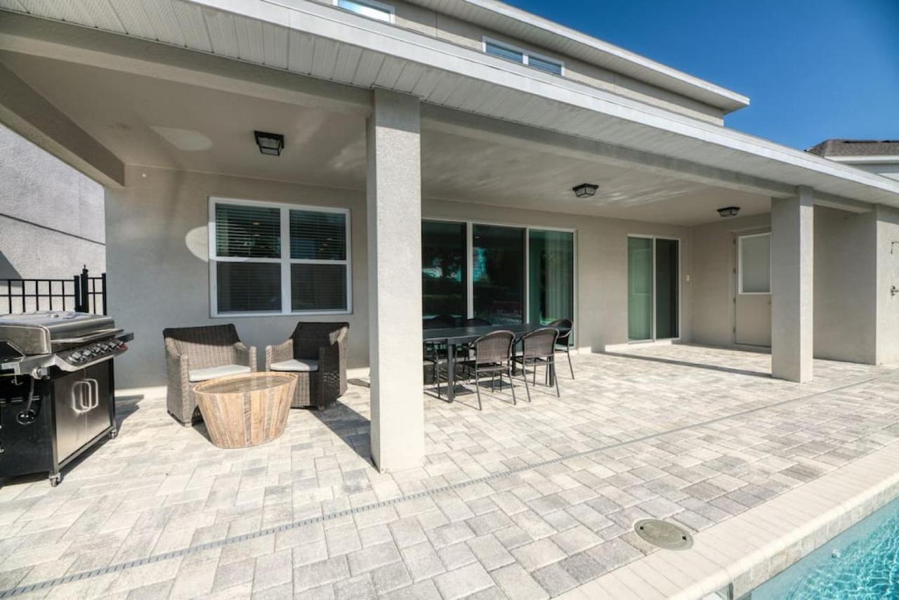 Spacious 8 Bdr Family Home With Arcades And Free Pool Heat オーランド エクステリア 写真