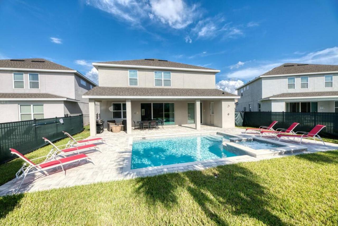 Spacious 8 Bdr Family Home With Arcades And Free Pool Heat オーランド エクステリア 写真